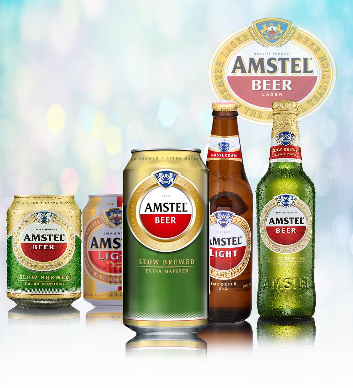 Amstel Can 24X50Cl CAN - Compare prices in UAE